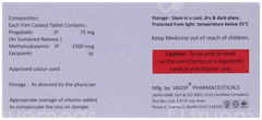 Bitaneuro Pg 750 Mcg/75 MG Capsule 10 Bitaneuro Pg 750 Mcg/75 MG Capsule 10